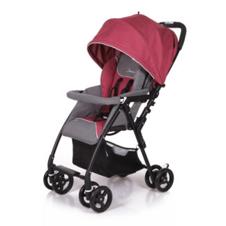 ბავშვის ეტლი Neo ფეხის საფარით და ქუდით, შინდისფერი