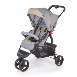 ბავშვის სასეირნო ეტლი Mira Lite JT005_Dark_Grey/Light_Brown