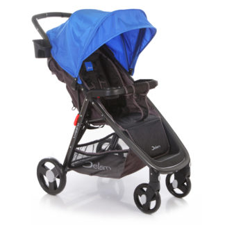 ბავშვის სასეირნო ეტლი ლუგანო, ლურჯი