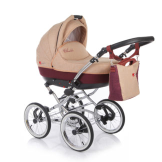 ბავშვის ეტლი კლასიკური 2 in 1 - Arabella, ბრინჯაო