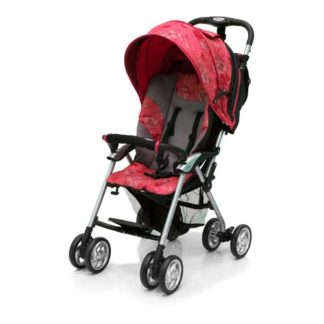 ბავშვის ეტლი Elegant, შავი / წითელი სართული