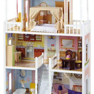 Barbie Dollhouse - სავანა, კეთილმოწყობილი, 14 ელემენტი