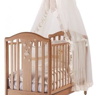 ბავშვის საწოლი არისტონ როვერი ბუნებრივი მუხა