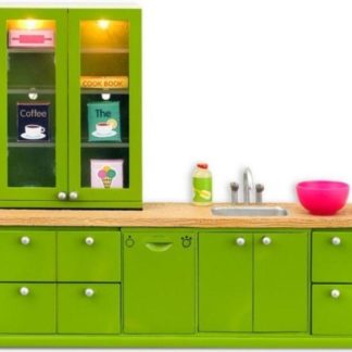 ავეჯი თოჯინების სახლისთვის Smoland - სამზარეულო კომპლექტი გვერდით