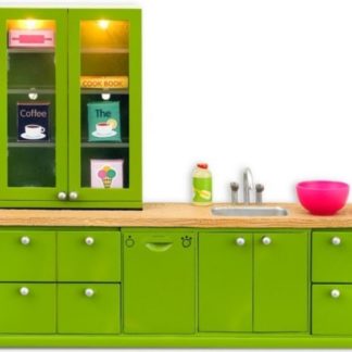 თოჯინების ავეჯი Smoland - სამზარეულო კომპლექტი გვერდით