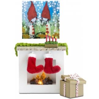 ავეჯი სახლისთვის - ბუხარი აქსესუარებით