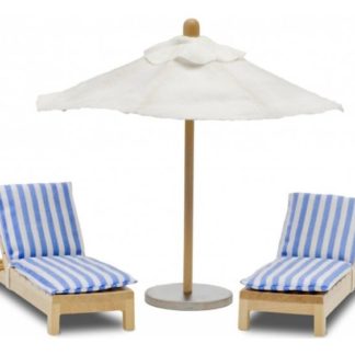 ავეჯის კომპლექტი სახლისთვის - მზის შინდისფერი ქოლგები