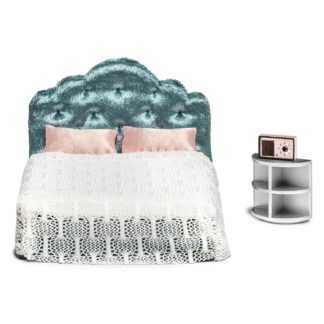 Dollhouse ავეჯის კომპლექტი - საძინებელი