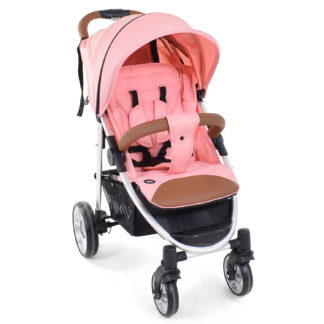 ბავშვის სასეირნო ეტლი ნოვიტა კორსო, ატამი, შასი ვერცხლი