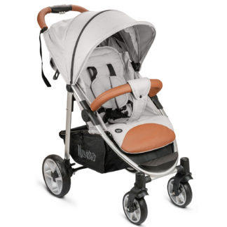 ბავშვის სასეირნო ეტლი ნოვიტა კორსო, - გრიგო, არგენტინო / ნაცრისფერი, ვერცხლი