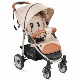 ბავშვის სასეირნო ეტლი Nuovita Corso, Beige, Argento / Beige, ვერცხლი