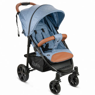 ბავშვის ეტლი Nuovita Corso, Denim, Nero / Denim, შავი