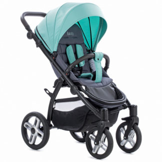 ბავშვის ეტლი Nuovita Modo Terreno turchese grigio / ფირუზი ნაცრისფერი