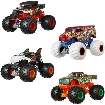 მანქანა Hot Wheels® სერიის Monster Truck- დან, 1:24, რამდენიმე ტიპისა