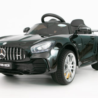 ელექტრო მანქანა Barty Mercedes-Benz AMG GT R ერთი - შავი სიპრიალის