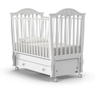 ბავშვის საწოლი Nuovita Sorriso swing თეთრი