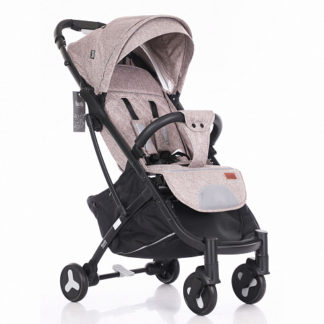 ბავშვის სასეირნო ეტლი Nuovita Fiato, ყავა, შავი