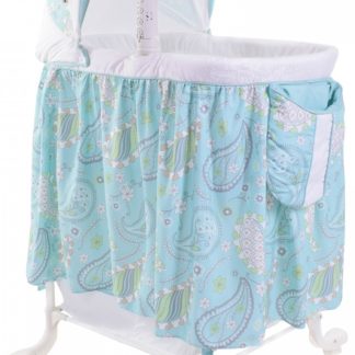 აკვანი Noony Lula Green Paisley