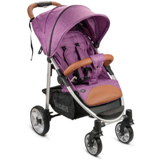 ბავშვის სასეირნო ეტლი Nuovita Corso Viola Argento / მეწამული, ვერცხლი