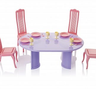 სასადილო ოთახი - პატარა პრინცესა