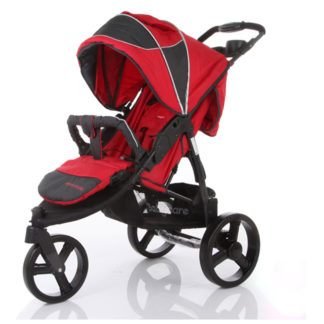 ბავშვის ეტლი გასეირნებისთვის Jogger Cruze, red