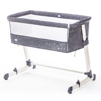 ბავშვის საწოლი – Nuovita Accanto grigio scuro lino