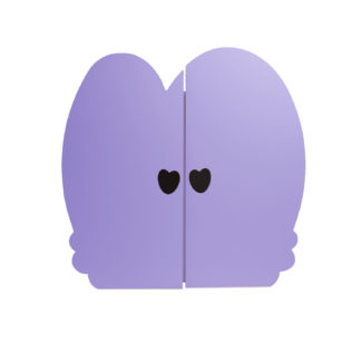 თოჯინის შემთხვევა, ფერი: ღია იასამნისფერი