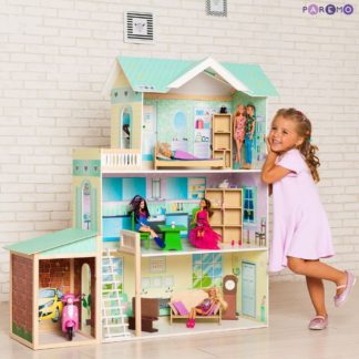 Dollhouse ავეჯით - Josephine Grand, 11 ნივთი