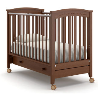 ბავშვის საწოლი Nuovita Perla სოლო მუქი კაკალი