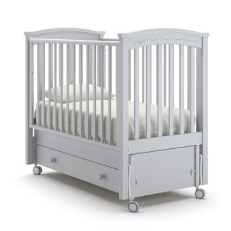 ბავშვის საწოლი Nuovita Perla სოლო სვინგი თეთრი