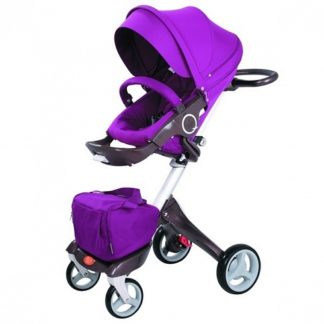 ბავშვის ეტლი Nuovita Sogno Purple 2 in 1