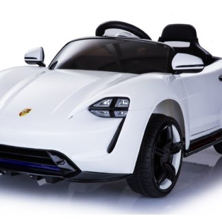 ელექტრო მანქანა Porsche სპორტი თეთრი