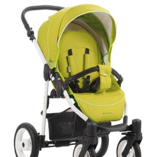 ბავშვის სასეირნო ეტლი Rainbow, შასი თეთრი / BIA, - 391