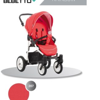 ბავშვის სასეირნო ეტლი Rainbow, შასი თეთრი / BIA, - 207