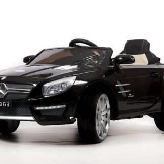 ელექტრო მანქანა Barty Mercedes-Benz SL63 AMG, შავი სიპრიალის ლიცენზია