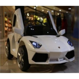 ელექტრო მანქანა Bugati, თეთრი, განათება / ხმა