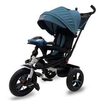 3 ბორბლიანი ველოსიპედი Lexus Trike აკვამარინი 12'/10'