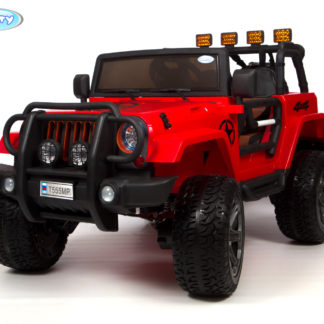 ელექტრო მანქანა Jeep Wrangler T555MR, წითელი