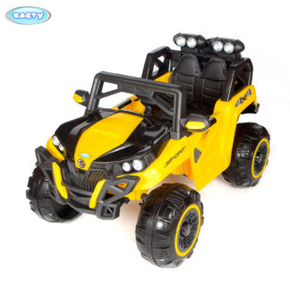 ელექტრო მანქანა Barty Baggu მონიტორით MP4 T777MP, ყვითელი