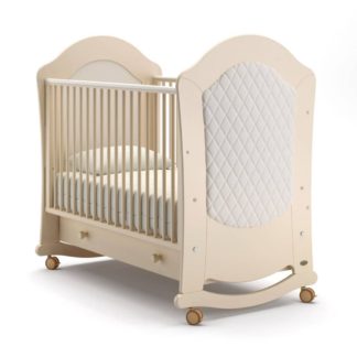 ბავშვის საწოლი Nuovita Tempi dondolo სპილოს ძვალი