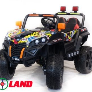 ელექტრო Buggy 2018 Toyland 4x4, მრავალ ფერი, 3-დან 8 წლის, 1 12V / 7AH ბატარეის, ოთხი ძრავები: 4x20W