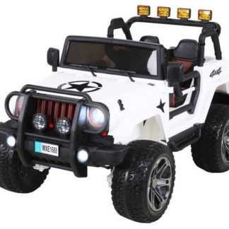 ელექტრო მანქანა Jeep Whe 1688 4x4, თეთრი