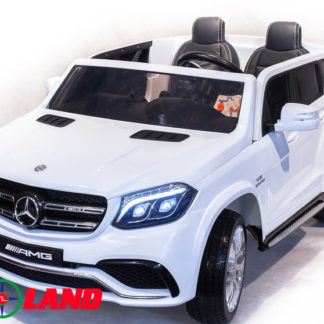 ელექტრო მანქანა Mercedes-Benz GLS63 AMG, თეთრი