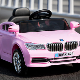 ელექტრო მანქანა BMW ვარდისფერი