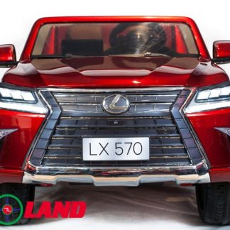 ელექტრო მანქანა Lexus LX570, წითელი