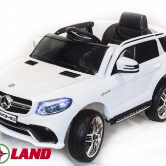 ელექტრო მანქანა Mercedes-Benz GLE63S AMG, თეთრი, განათება / ხმა