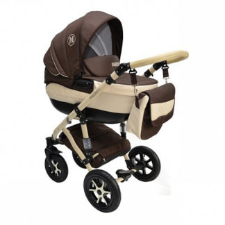 ბავშვის ეტლი Tutic Maseratti Prestige 2 in 1, ყავისფერი / კრემისფერი