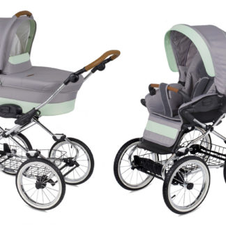 ბავშვის სასეირნო ეტლი Navington Caravel 2 in 1, ბორბლები 31 სმ, ბალი