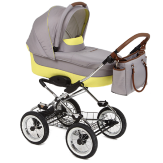 საბავშვო ეტლის კლასიკური ნაბინგტონის ქარველი, ბორბლები 12 ", - იბიცა