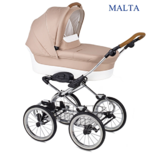 კლასიკური ეტლი ბავშვის ეტლი Navington Caravel , ბორბლები 12 ", - მალტა